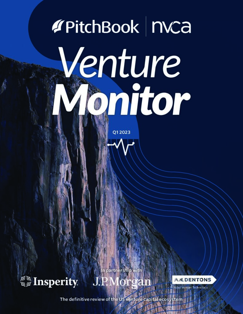 Q1 2023 PitchBook-NVCA Venture Monitor Data