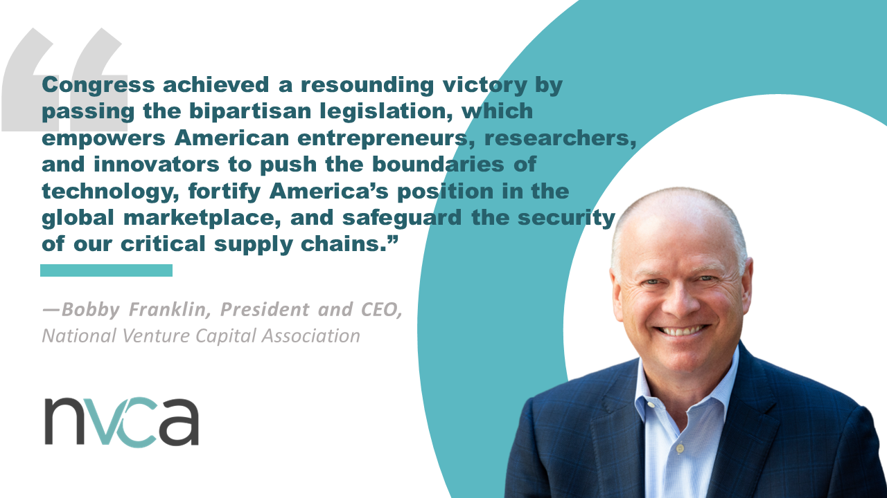 NVCA Celebrates OneYear Anniversary of the CHIPS and Science Act A